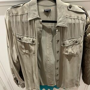 Club Monaco Light Brown Blouse